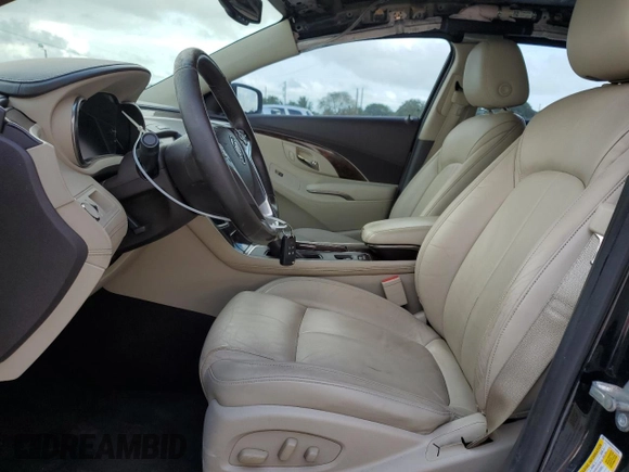 2015 Buick LaCrosse Leather with VIN 1G4GB5GR4FF263846, listed as a Copart auction lot 47768925 with 84,672 mi miles and Salvage Title. Bid and sale history available at DreamBid. Image 7.