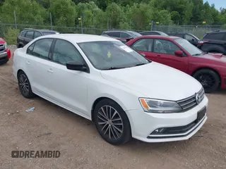 2016 Volkswagen Jetta Sport with VIN 3VWD17AJXGM394304, listed as a IAAI auction lot 42566111 with 181,636 mi miles and . Bid and sale history available at DreamBid. Image 1.