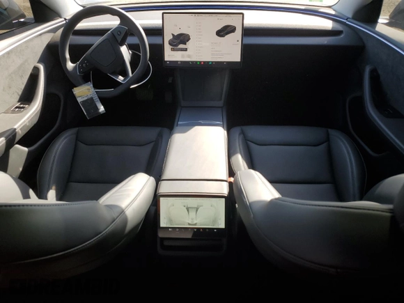 2025 Tesla Model 3 Long Range с VIN 5YJ3E1EB5SF941172, выставлен на аукционе Copart как лот 58968915 с пробегом 2 591 миль миль и Списание • Salvage title. История ставок и продаж доступна на DreamBid. Изображение 8.