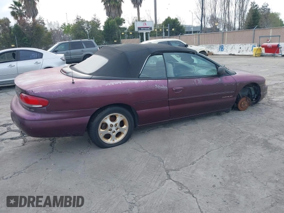 1999 Chrysler Sebring JXi z VIN 3C3EL55H1XT201478, wystawiony jako IAAI lot #41766211 z przebiegiem 145 030 mil mil oraz . Historia ofert i sprzedaży dostępna na DreamBid. Obrazek 4.