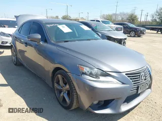 2014 Lexus IS 350 z VIN JTHBE1D26E5007376, wystawiony jako IAAI lot #41688078 z przebiegiem 145 997 mil mil oraz . Historia ofert i sprzedaży dostępna na DreamBid. Obrazek 1.