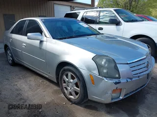 2007 Cadillac CTS with VIN 1G6DP577270123020, listed as a IAAI auction lot 41885930 with 184,841 mi miles. Bid and sale history available at carsss.com. Image 1.