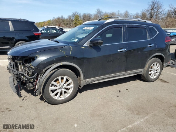 2017 Nissan Rogue S with VIN KNMAT2MV3HP618302, listed as a Copart auction lot 49067765 with 21,909 mi miles and Salvage Title. Bid and sale history available at carsss.com. Image 1.
