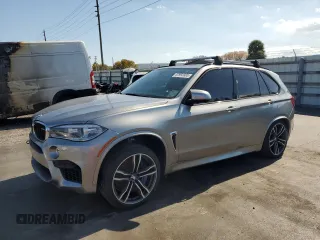 2016 BMW X5 M with VIN 5YMKT6C59G0R78590, listed as a Copart auction lot 52993985 with 0 mi miles and Clean Title. Bid and sale history available at carsss.com. Image 1.