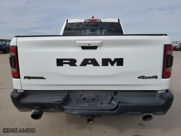 2019 Ram 1500 Rebel with VIN 1C6SRFET6KN841001, listed as a Copart auction lot 87845575 with 68,075 mi miles and Salvage Title. Bid and sale history available at carsss.com. Image 6.
