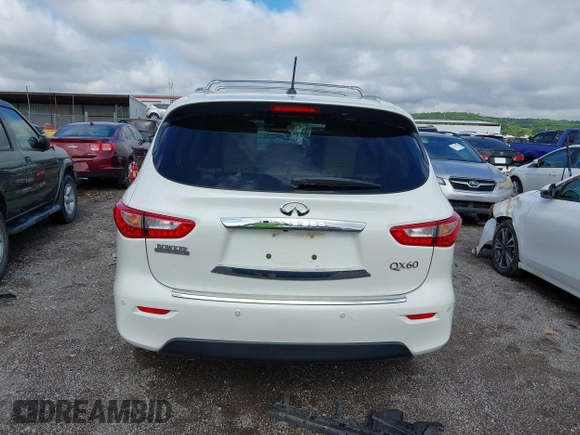 2015 Infiniti QX60 with VIN 5N1AL0MM4FC529446, listed as a IAAI auction lot 42367041 with 116,481 mi miles and . Bid and sale history available at DreamBid. Image 16.