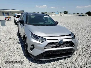 2021 Toyota RAV4 Hybrid XSE with VIN 2T3E6RFV4MW017302, listed as a Copart auction lot 57397275 with 15,544 mi miles and Salvage title. Bid and sale history available at DreamBid. Image 14.