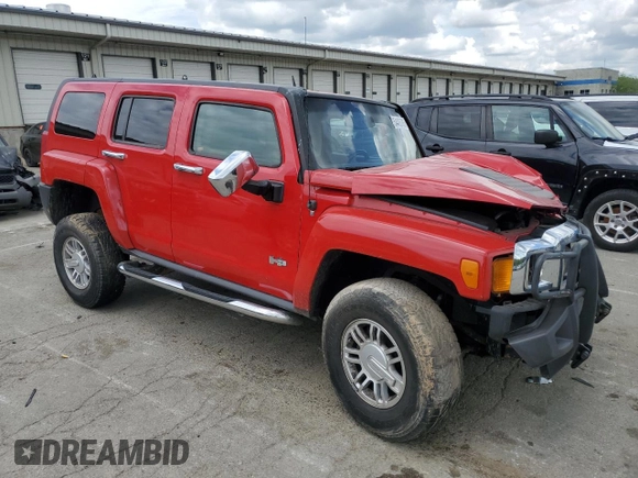 2006 Hummer H3 z VIN 5GTDN136368250800, wystawiony jako Copart lot #54426785 z przebiegiem 159 159 mil mil oraz Szkoda całkowita • Salvage title. Historia ofert i sprzedaży dostępna na DreamBid. Obrazek 4.