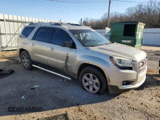 2015 GMC Acadia SLE with VIN 1GKKRNED2FJ295066, listed as a Copart auction lot 89213855 with 144,305 mi miles and Salvage Title. Bid and sale history available at DreamBid. Image 4.