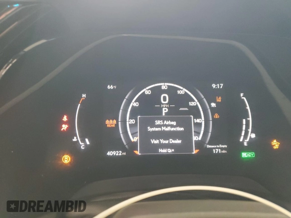 2023 Lexus RX 500h F Sport Performance with VIN 2T2BCMEA2PC004863, listed as a Copart auction lot 54155885 with 40,922 mi miles and Salvage title. Bid and sale history available at DreamBid. Image 9.