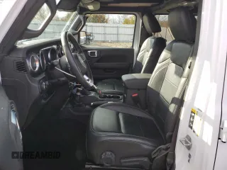 2022 Jeep Wrangler Unlimited Sahara Altitude with VIN 1C4HJXEG2NW260905, listed as a Copart auction lot 86986584 with 7,219 mi miles and Non Repairable. Bid and sale history available at DreamBid. Image 7.