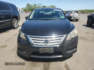 2014 Nissan Sentra S with VIN 3N1AB7AP4EL656704, listed as a Copart auction lot 54976375 with 29,102 mi miles and Salvage Title. Bid and sale history available at DreamBid. Image 5.