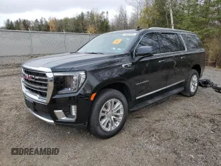 2024 GMC Yukon XL SLT z VIN 1GKS2GKD6RR341878, wystawiony jako Copart lot #78907854 z przebiegiem 15 951 mil mil oraz Czysty tytuł • Clean title. Historia ofert i sprzedaży dostępna na DreamBid. Obrazek 1.