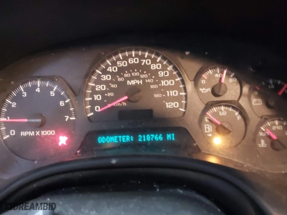 2005 Chevrolet TrailBlazer LT with VIN 1GNDT13SX52357796, listed as a IAAI auction lot 41510963 with 218,766 mi miles. Bid and sale history available at carsss.com. Image 7.