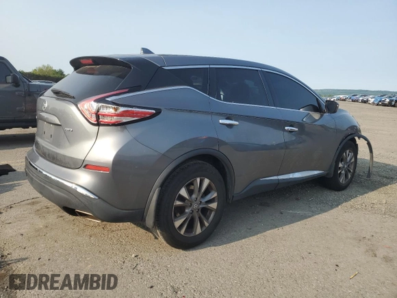 2017 Nissan Murano SL z VIN 5N1AZ2MH5HN181564, wystawiony jako Copart lot #59468625 z przebiegiem 134 790 mil mil oraz Szkoda całkowita • Salvage title. Historia ofert i sprzedaży dostępna na DreamBid. Obrazek 3.