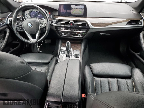 2018 BMW 5 Series 530e with VIN WBAJA9C53JG623289, listed as a Copart auction lot 48053465 with 120,969 mi miles and Clean title. Bid and sale history available at DreamBid. Image 8.