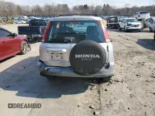 2001 Honda CR-V LX with VIN JHLRD174X1C001721, listed as a Copart auction lot 49650405 with 296,014 mi miles and Salvage Title. Bid and sale history available at carsss.com. Image 6.