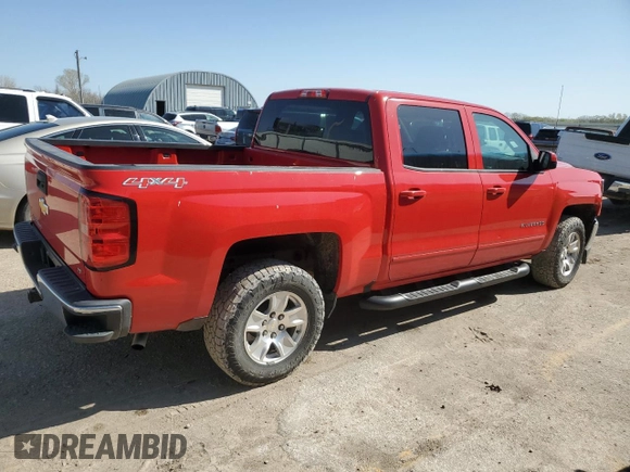 2017 Chevrolet Silverado 1500 LT with VIN 3GCUKREH6HG376269, listed as a Copart auction lot 51812935 with 119,966 mi miles and Salvage Title. Bid and sale history available at DreamBid. Image 3.