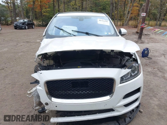 2019 Jaguar F-Pace 25t Premium with VIN SADCJ2FX3KA368653, listed as a IAAI auction lot 40724701 with 23,554 mi miles and . Bid and sale history available at DreamBid. Image 12.