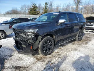 2023 Chevrolet Tahoe Premier with VIN 1GNSKSKD1PR534829, listed as a Copart auction lot 88432775 with 14,233 mi miles and Salvage Title. Bid and sale history available at carsss.com. Image 1.