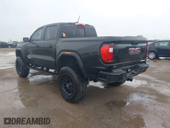 2024 GMC Canyon 2WD Elevation with VIN 1GTP5BEK5R1123368, listed as a IAAI auction lot 41594480 with 10,318 mi miles. Bid and sale history available at carsss.com. Image 3.