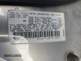2000 Lexus RX 300 with VIN JT6HF10U4Y0121370, listed as a Copart auction lot 81556954 with 227,842 mi miles and Salvage Title. Bid and sale history available at carsss.com. Image 12.