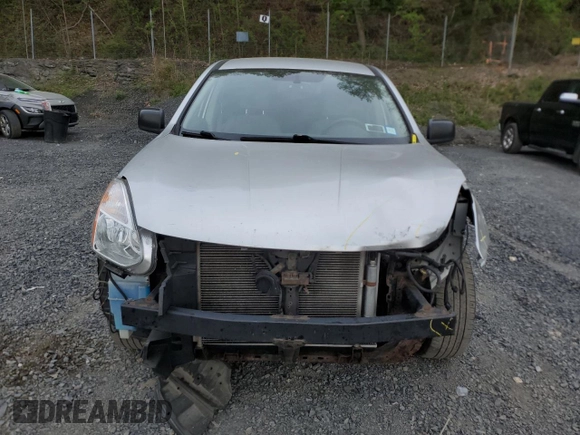 2008 Nissan Rogue S with VIN JN8AS58V58W101205, listed as a Copart auction lot 54523115 with 129,497 mi miles and Salvage Title. Bid and sale history available at DreamBid. Image 5.
