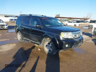 2011 Honda Pilot EX-L z VIN 5FNYF3H75BB027428, wystawiony jako IAAI lot #41759137 z przebiegiem 196 728 mil mil oraz . Historia ofert i sprzedaży dostępna na DreamBid. Obrazek 1.