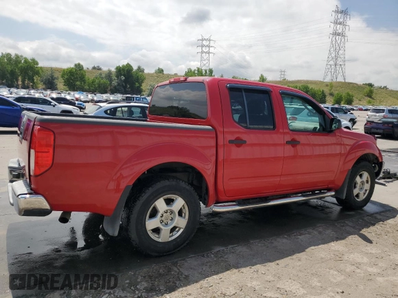 2006 Nissan Frontier LE with VIN 1N6AD07W76C460568, listed as a Copart auction lot 62859015 with 145,127 mi miles and Salvage title. Bid and sale history available at DreamBid. Image 3.