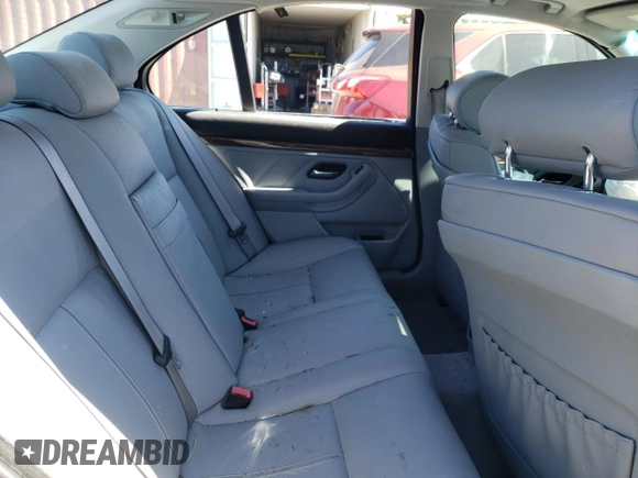 2002 BMW 5 Series 530iA with VIN WBADT63482CH99957, listed as a Copart auction lot 58257424 with 156,747 mi miles and Salvage Title. Bid and sale history available at carsss.com. Image 10.