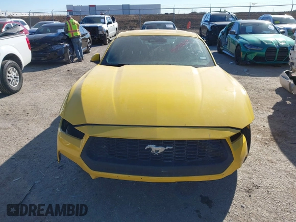 2024 Ford Mustang EcoBoost with VIN 1FA6P8TH4R5132190, listed as a IAAI auction lot 41390659 with 25,873 mi miles and . Bid and sale history available at DreamBid. Image 12.