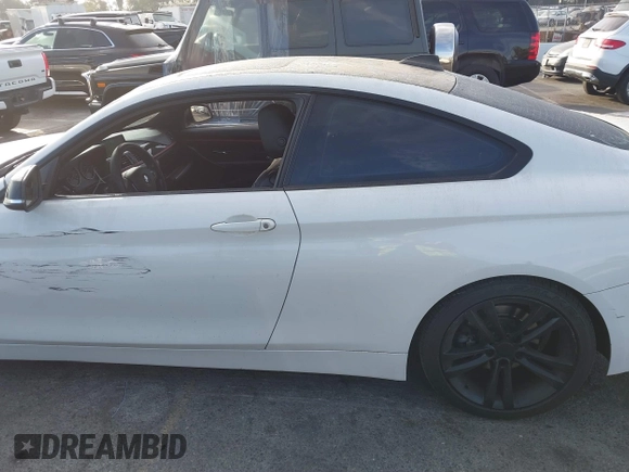 2014 BMW 4 Series 428i with VIN WBA3N3C5XEF710869, listed as a IAAI auction lot 40984116 with 115,958 mi miles and . Bid and sale history available at DreamBid. Image 14.