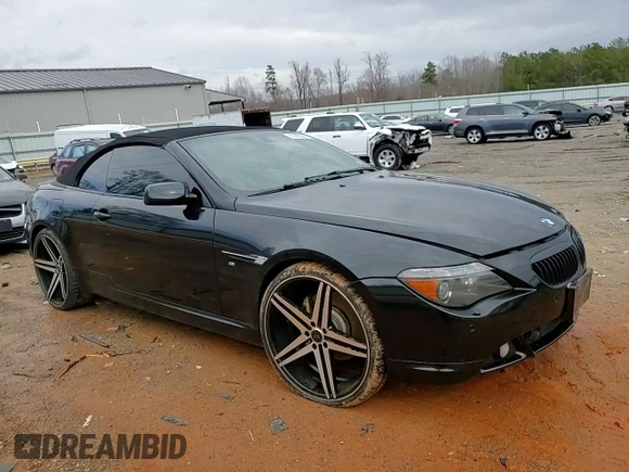 2007 BMW 6 Series 650i z VIN WBAEK13517CN72486, wystawiony jako Copart lot #47952395 z przebiegiem Nie podano mil oraz Szkoda całkowita • Salvage title. Historia ofert i sprzedaży dostępna na DreamBid. Obrazek 10.