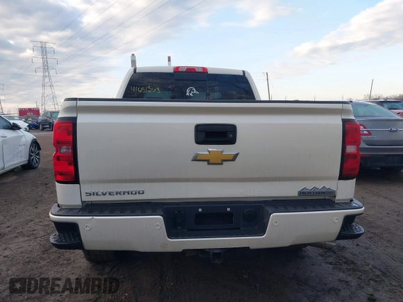 2014 Chevrolet Silverado 1500 High Country with VIN 3GCUKTEC5EG407573, listed as a IAAI auction lot 41651363 with 136,239 mi miles. Bid and sale history available at carsss.com. Image 16.