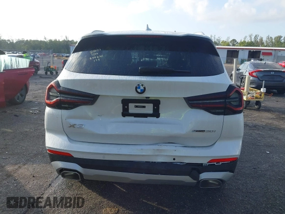 2024 BMW X3 sDrive30i with VIN WBX47DP0XRN314770, listed as a IAAI auction lot 41621356 with 1,885 mi miles and . Bid and sale history available at DreamBid. Image 17.