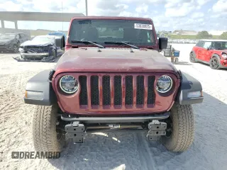 2021 Jeep Wrangler Sport with VIN 1C4GJXAN1MW683604, listed as a Copart auction lot 53838925 with 18,771 mi miles and Salvage title. Bid and sale history available at DreamBid. Image 5.