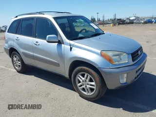2001 Toyota RAV4 with VIN JTEGH20V510007117, listed as a IAAI auction lot 42313273 with 236,567 mi miles and . Bid and sale history available at DreamBid. Image 1.