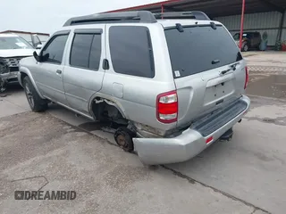 2003 Nissan Pathfinder LE z VIN JN8DR09Y03W800643, wystawiony jako IAAI lot #42373234 z przebiegiem 214 389 mil mil oraz . Historia ofert i sprzedaży dostępna na DreamBid. Obrazek 3.