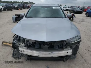 2020 Acura TLX Technology with VIN 19UUB2F43LA001421, listed as a Copart auction lot 47126755 with 55,001 mi miles and Salvage title. Bid and sale history available at DreamBid. Image 5.