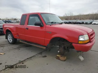 2000 Ford Ranger XL with VIN 1FTYR14V4YTB03095, listed as a Copart auction lot 50303165 with 175,116 mi miles and Salvage Title. Bid and sale history available at carsss.com. Image 4.