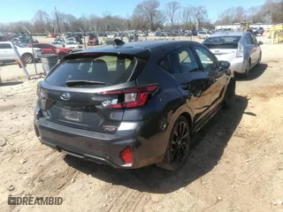 2024 Subaru Impreza RS with VIN JF1GUHJC3R8362841, listed as a IAAI auction lot 41795193 with 27,464 mi miles. Bid and sale history available at carsss.com. Image 4.