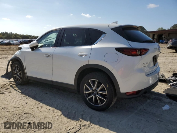 2018 Mazda CX-5 Grand Touring with VIN JM3KFADM9J1439436, listed as a Copart auction lot 74189114 with 0 mi miles and Salvage Title. Bid and sale history available at carsss.com. Image 2.