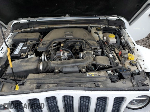 2020 Jeep Wrangler Unlimited Sahara with VIN 1C4HJXEG4LW272051, listed as a Copart auction lot 61090665 with 100,148 mi miles and Clean title. Bid and sale history available at DreamBid. Image 12.