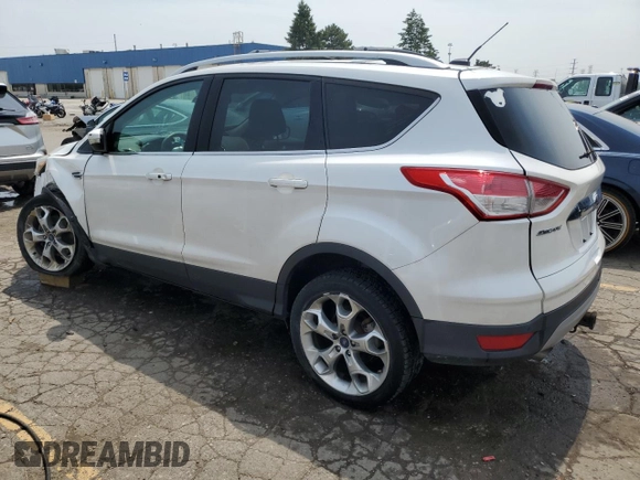 2015 Ford Escape Titanium с VIN 1FMCU9J95FUC87156, выставлен на аукционе Copart как лот 60097165 с пробегом 111 275 миль миль и Списание • Salvage title. История ставок и продаж доступна на DreamBid. Изображение 2.
