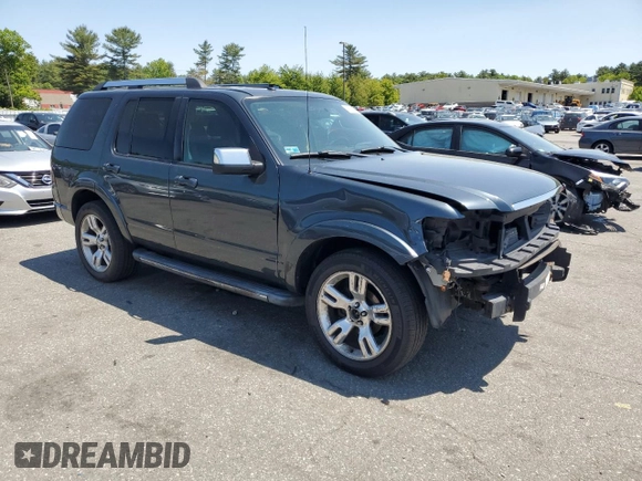 2010 Ford Explorer Limited with VIN 1FMEU8FE2AUA72433, listed as a Copart auction lot 59229735 with 228,387 mi miles and Salvage title. Bid and sale history available at DreamBid. Image 4.