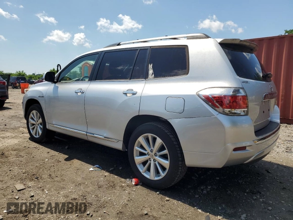 2013 Toyota Highlander Limited with VIN JTEDC3EH1D2018036, listed as a Copart auction lot 61430925 with 153,391 mi miles and Salvage title. Bid and sale history available at DreamBid. Image 2.