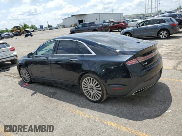 2017 Lincoln MKZ Hybrid Reserve with VIN 3LN6L5MU2HR606497, listed as a Copart auction lot 61377345 with 127,684 mi miles and Clean title. Bid and sale history available at DreamBid. Image 2.