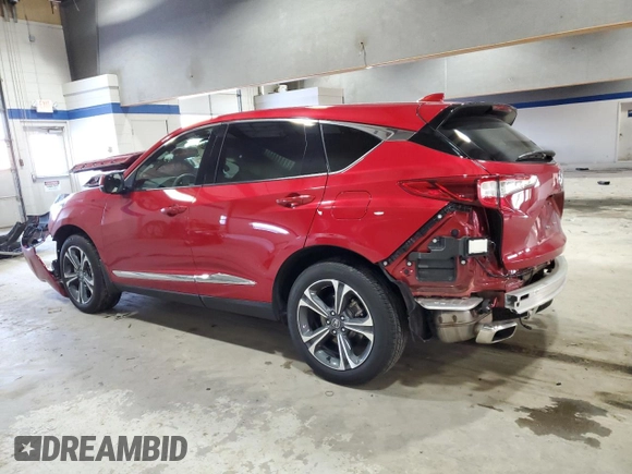 2023 Acura RDX w/Advance Package with VIN 5J8TC2H7XPL014323, listed as a Copart auction lot 41848405 with 12,326 mi miles and Salvage Title. Bid and sale history available at carsss.com. Image 2.