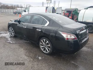2012 Nissan Maxima S with VIN 1N4AA5AP5CC817645, listed as a IAAI auction lot 41517001 with 224,233 mi miles and . Bid and sale history available at DreamBid. Image 3.
