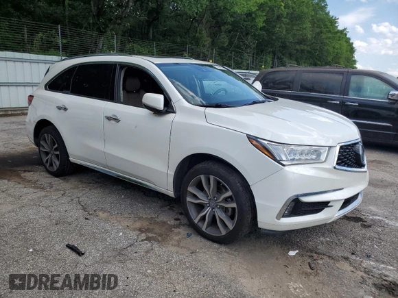 2019 Acura MDX Advance с VIN 5J8YD3H88KL004738, выставлен на аукционе Copart как лот 57095275 с пробегом 106 171 миль миль и Списание • Salvage title. История ставок и продаж доступна на DreamBid. Изображение 4.